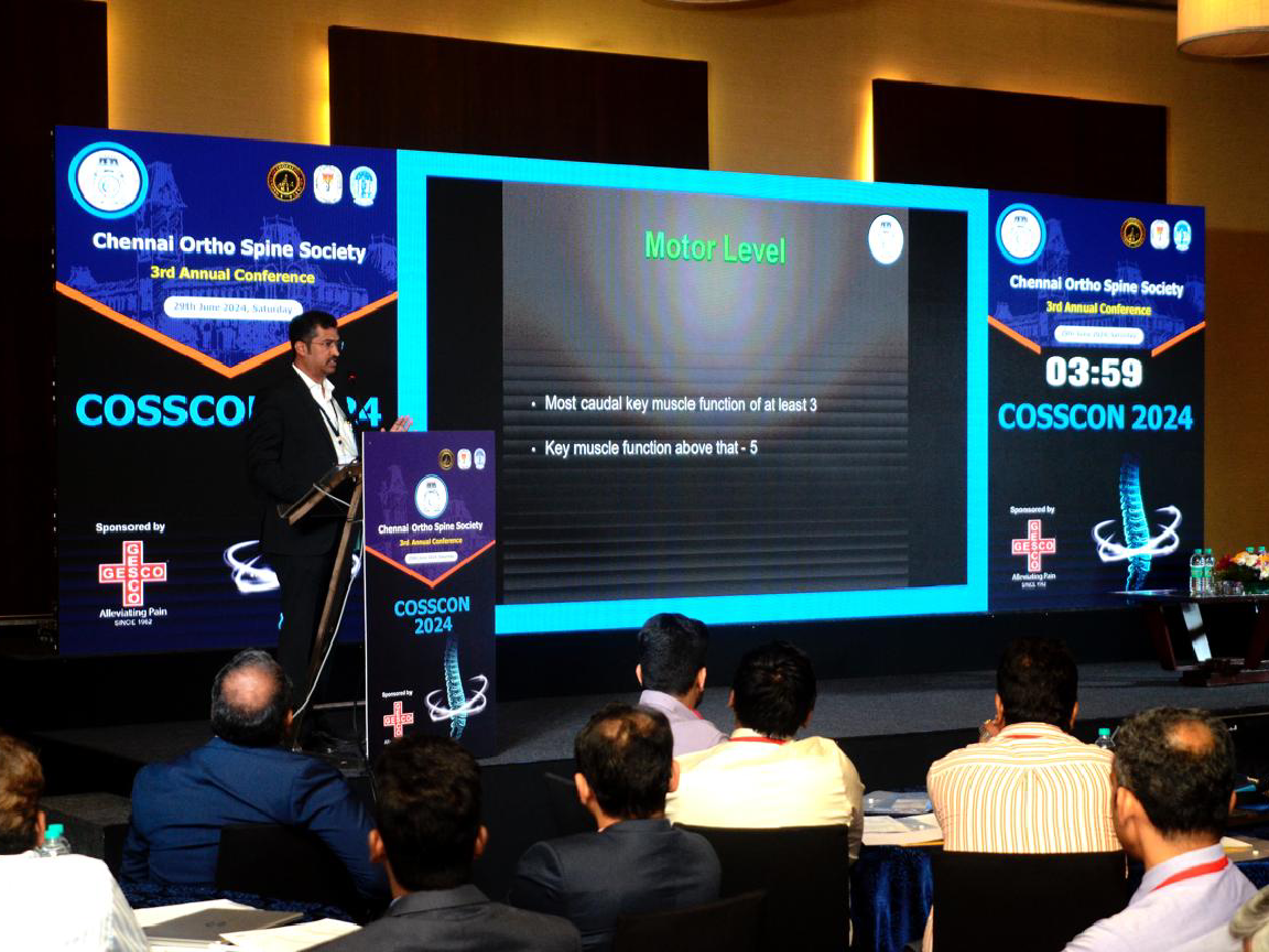 Chennai Ortho Spine Society - 3rd Annual Conference 